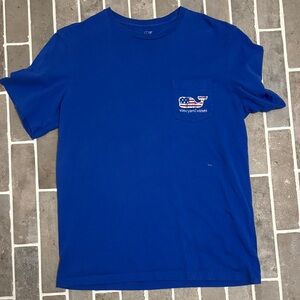 Vineyard Vines Men's Royal Blue Short Sleeve Tee